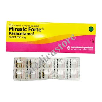 Mirasic Forte 650 MG Tablet