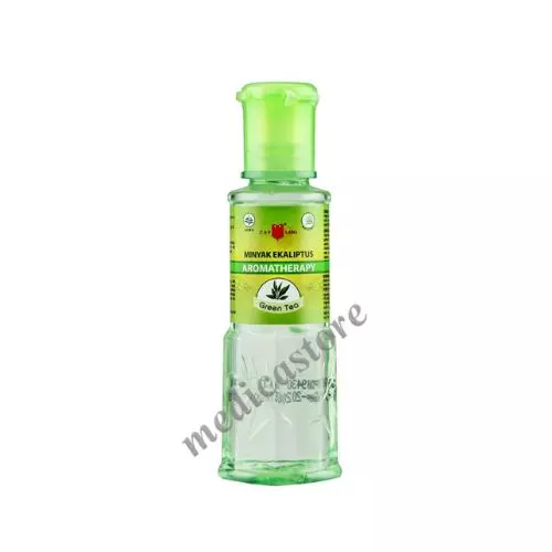 MINYAK EKALIPTUS AROMATHERAPY GREEN TEA CAP LANG 60 ML