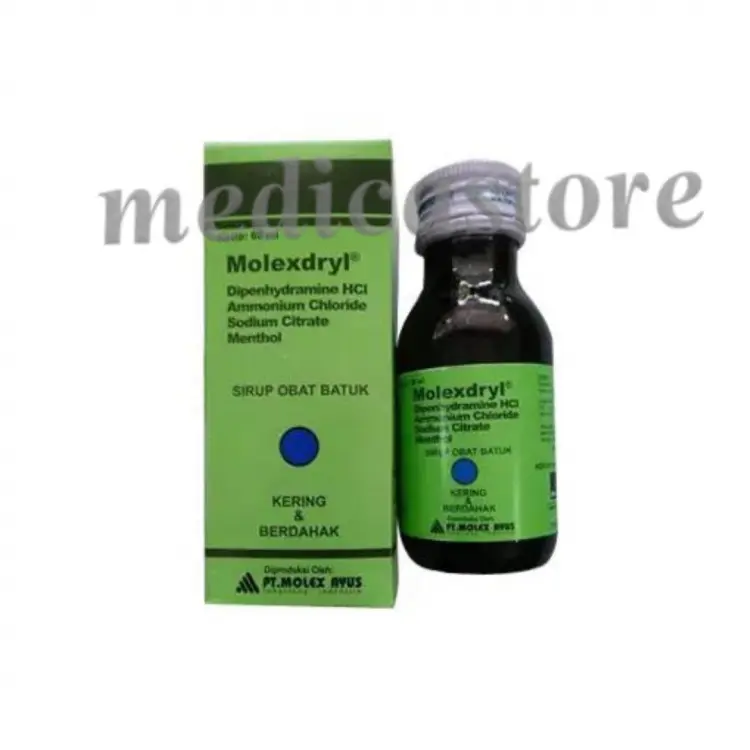 MOLEXDRYL SYRUP 60 ML