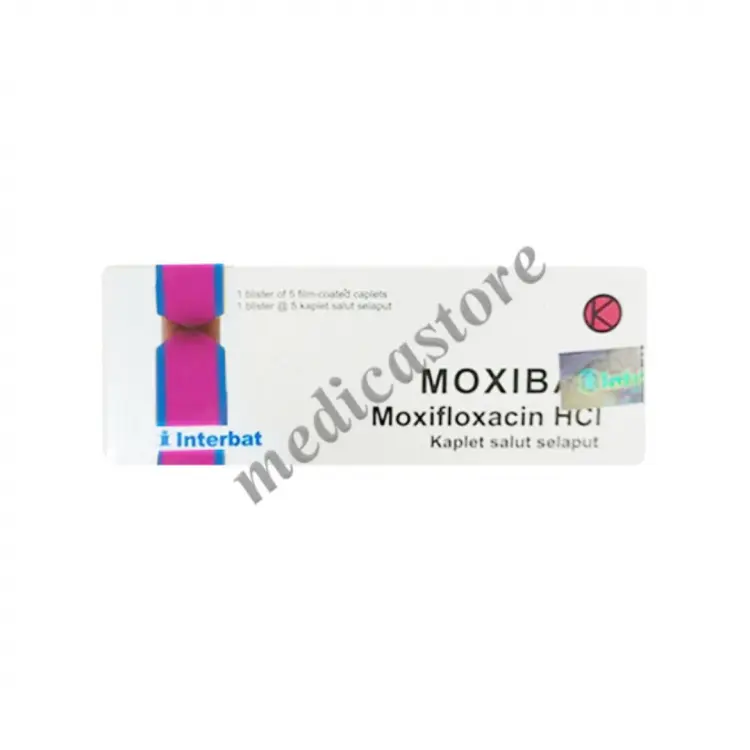 MOXIBAT KAPLET SALUT SELAPUT 400 MG