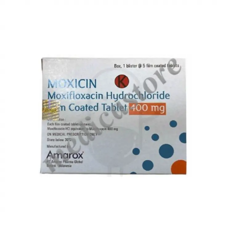 MOXICIN TABLET SALUT SELAPUT 400 MG