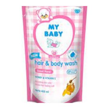 MY Baby Hair & Body Wash Ref 400ml Sweet Floral