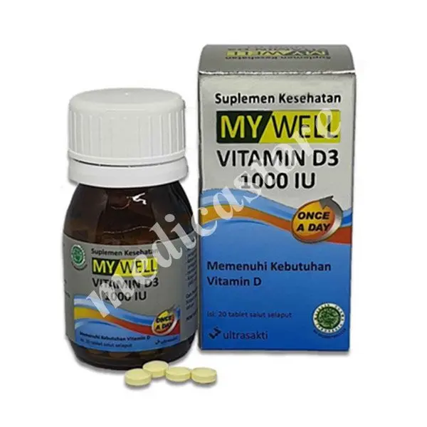 MY WELL VIT D3 20'S TABLET