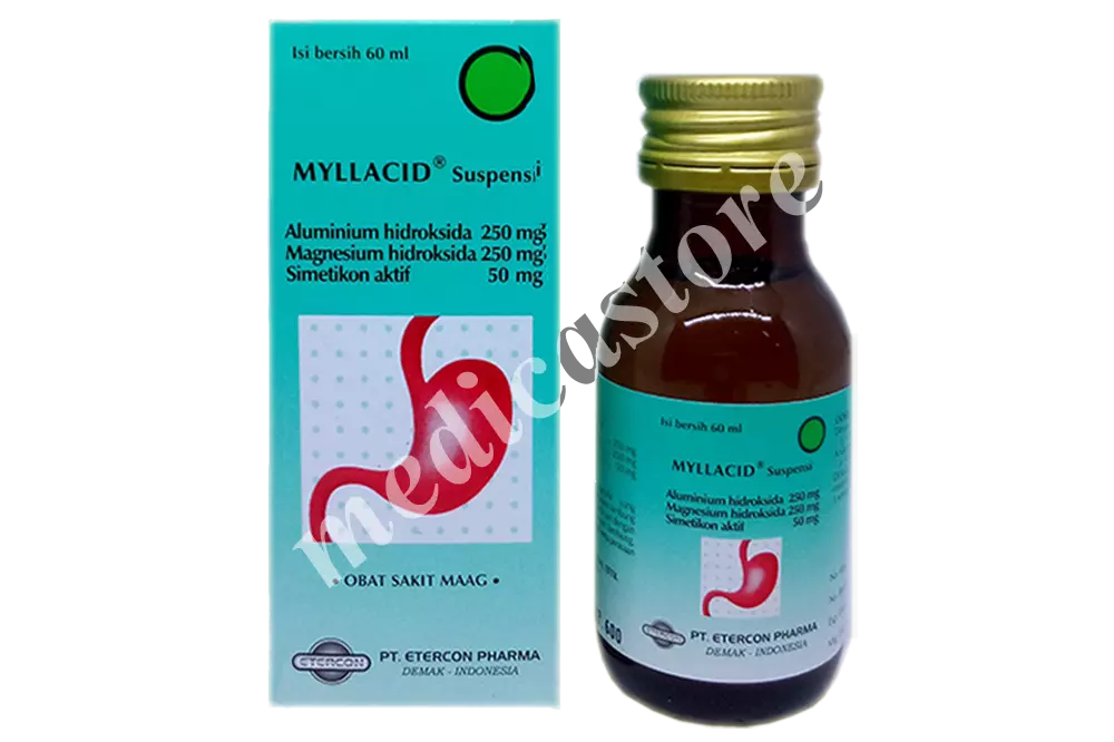 MYLLACID SUSPENSI 60 ML