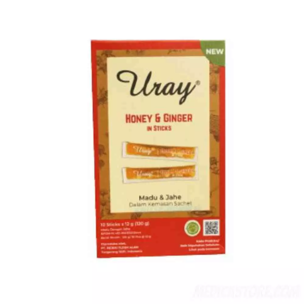 Madu Uray Ginger Stick 120g