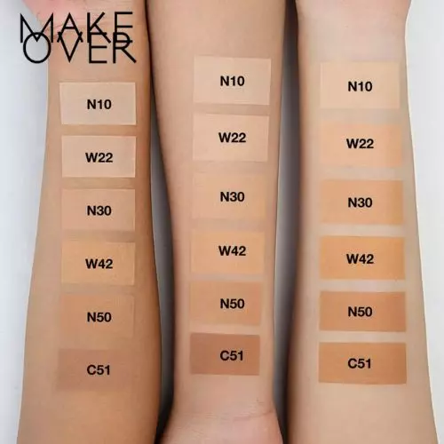 Make Over Powerstay Demi-Matte Cover Cushion N30 Natural Beige 15g