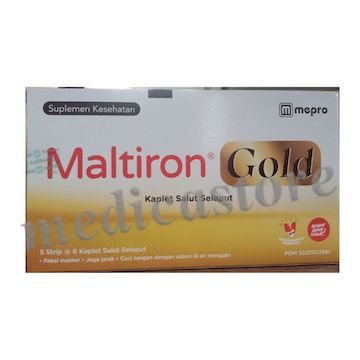 Maltiron Gold Kaplet Salut Selaput 30's