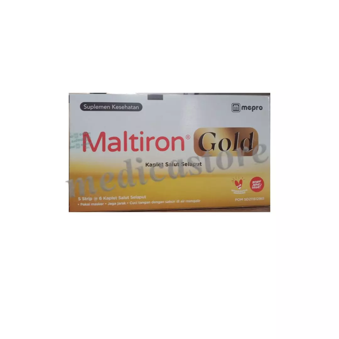 MALTIRON GOLD KAPLET SALUT SELAPUT 30'S