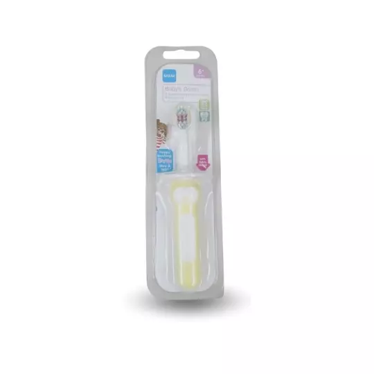 MAM Baby Brush Unisex N (Yellow) 6+ Months