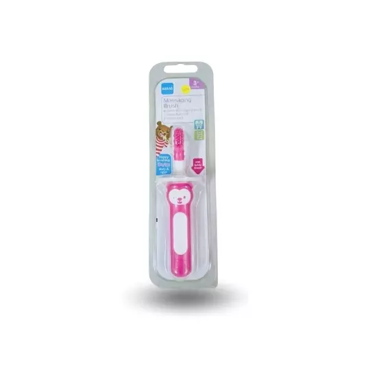 MAM Massaging Brush Girl N (Pinks) 3+ Months