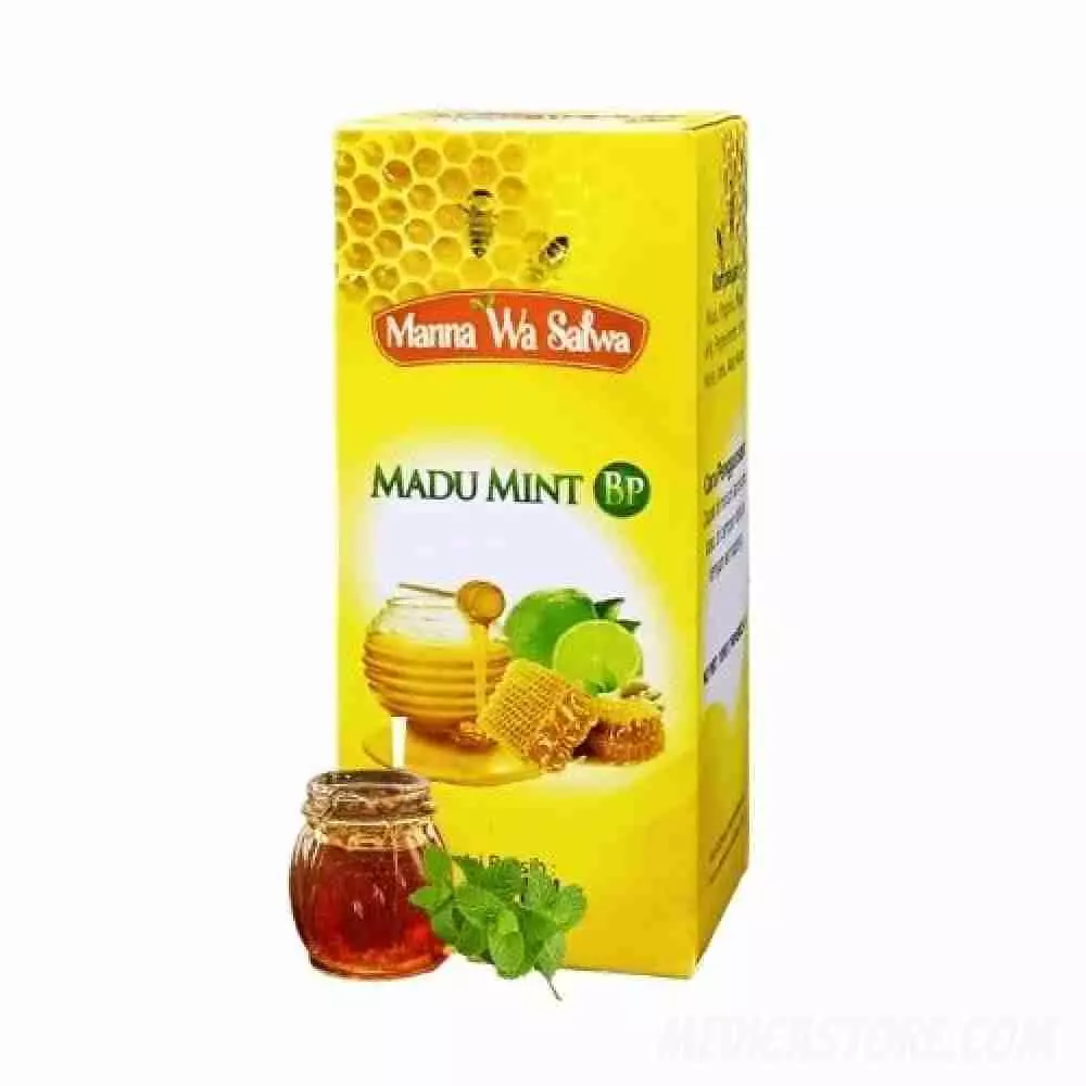 Manna Wa Salwa Madu Mint Bp 100ml