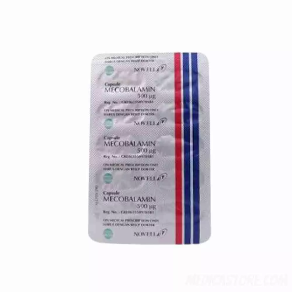 Mecobalamin 500 mcg Kapsul (Novell)