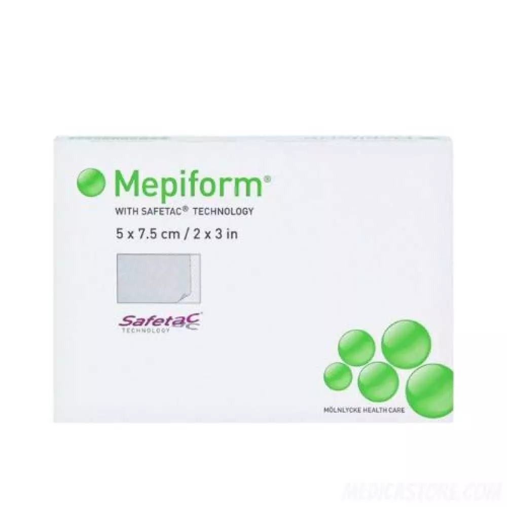 Mepiform 5X7.5 Non Sterile