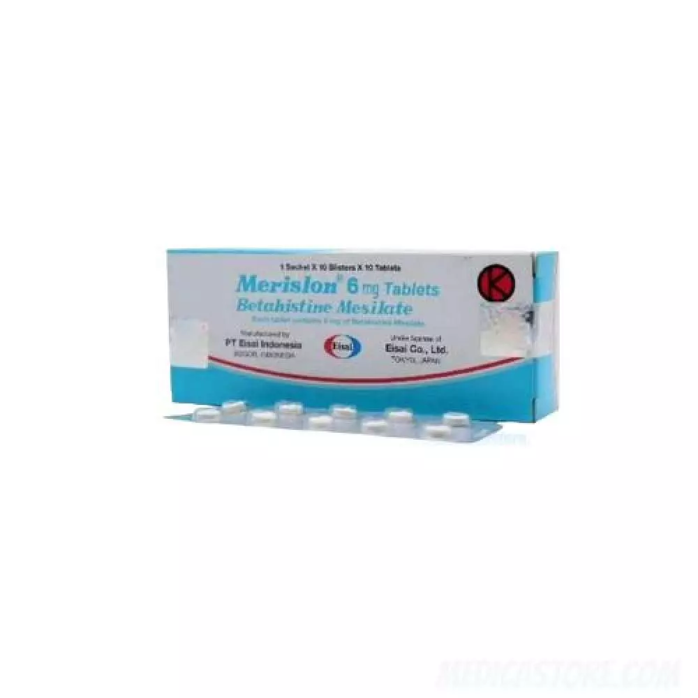 Merislon 6 mg Tablet
