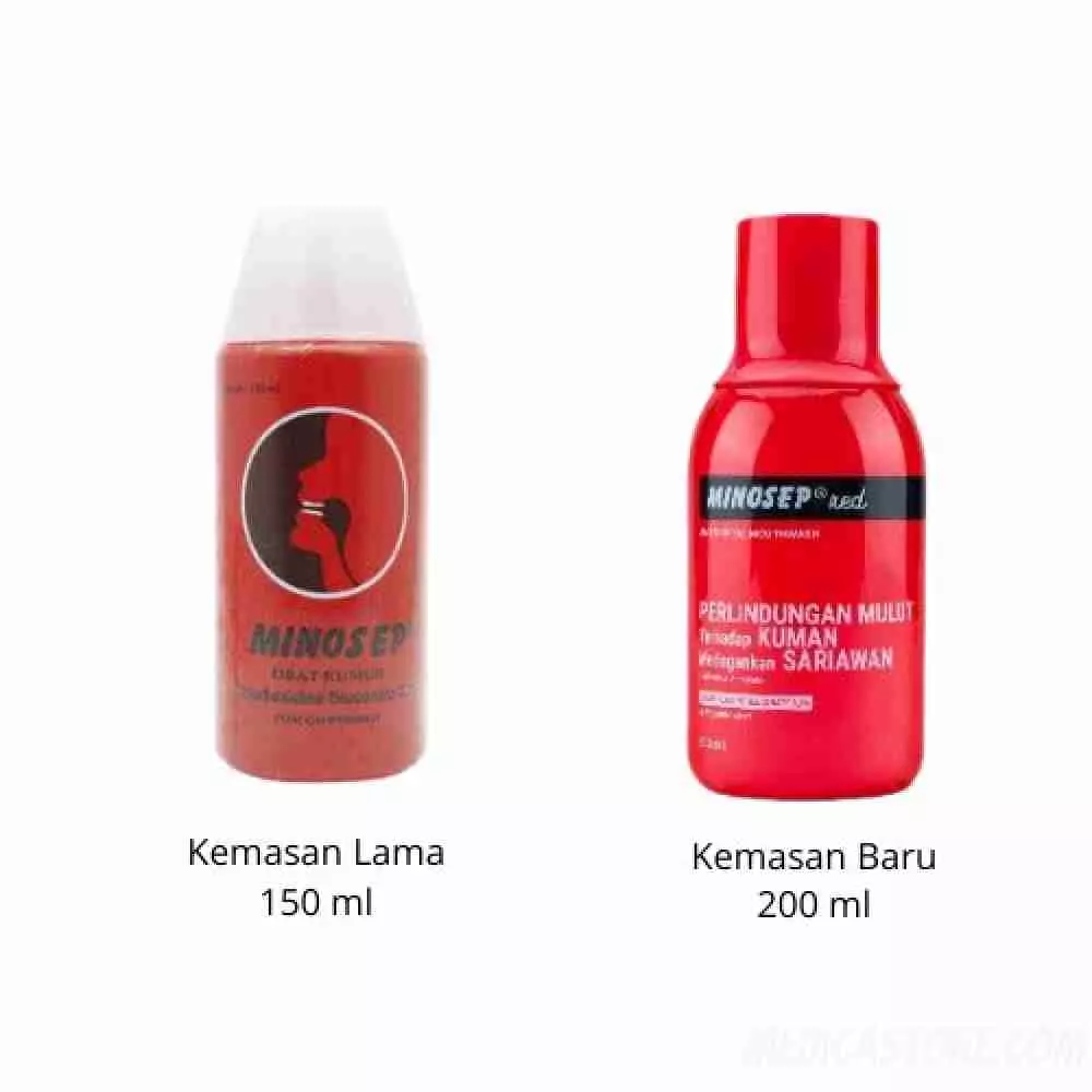 Minosep Red Mouthwash 200 ml