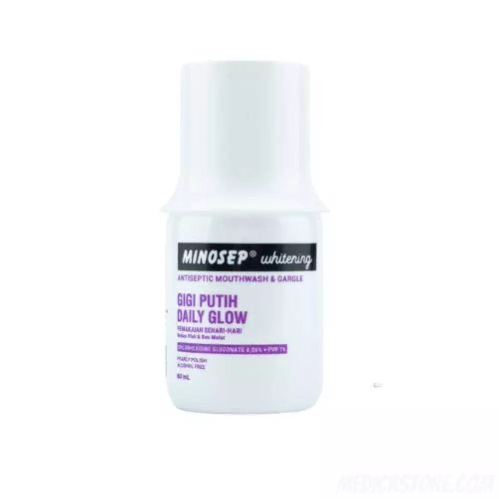 Minosep Whitening Daily Glow 60 ml (Putih Putih)