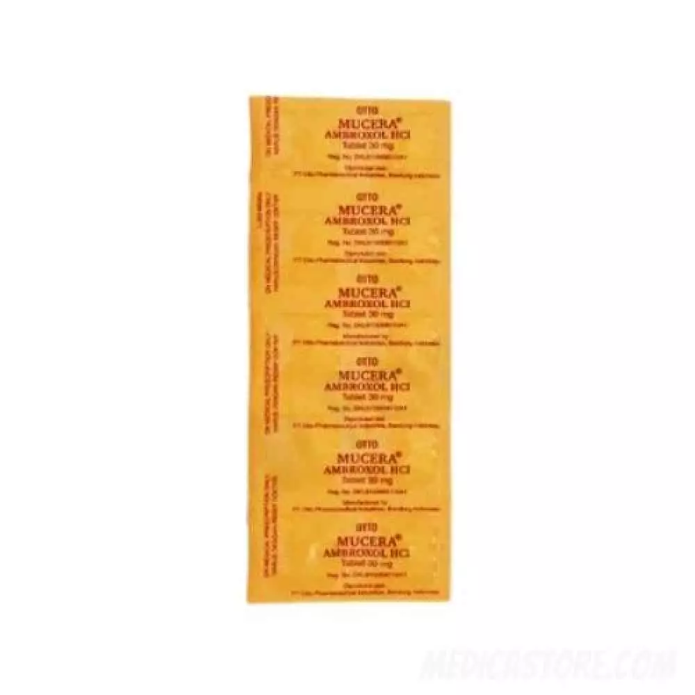 Mucera 30 mg Tablet 100'S