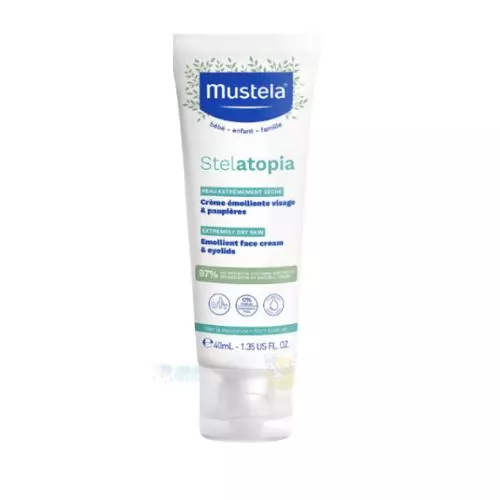 Mustela Stelatopia Emollient Face Krim 40 ml