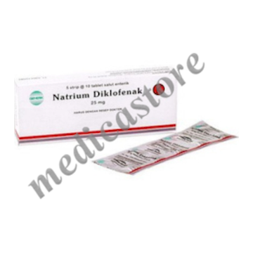 NATRIUM DIKLOFENAK TABLET 25 MG