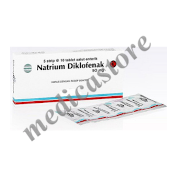 NATRIUM DIKLOFENAK TABLET 50 MG