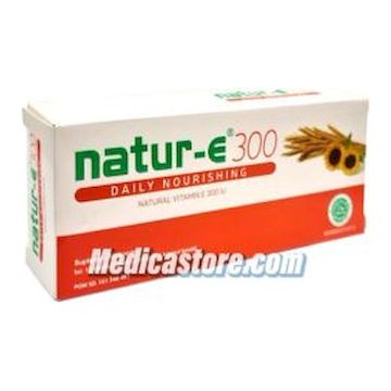 Natur-e Active Beauty Natural Vitamin E 300 IU 16 Kapsul