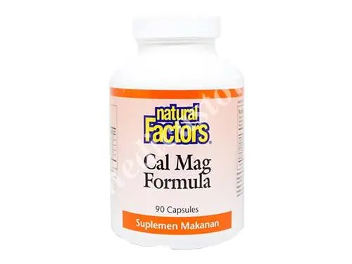 NATURAL FACTORS CAL MAG FORMULA KAPSUL 90'S