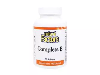 NATURAL FACTORS COMPLETE B TABLET FCT 60'S