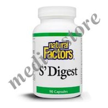 Natural Factors S’digest Kapsul 90's