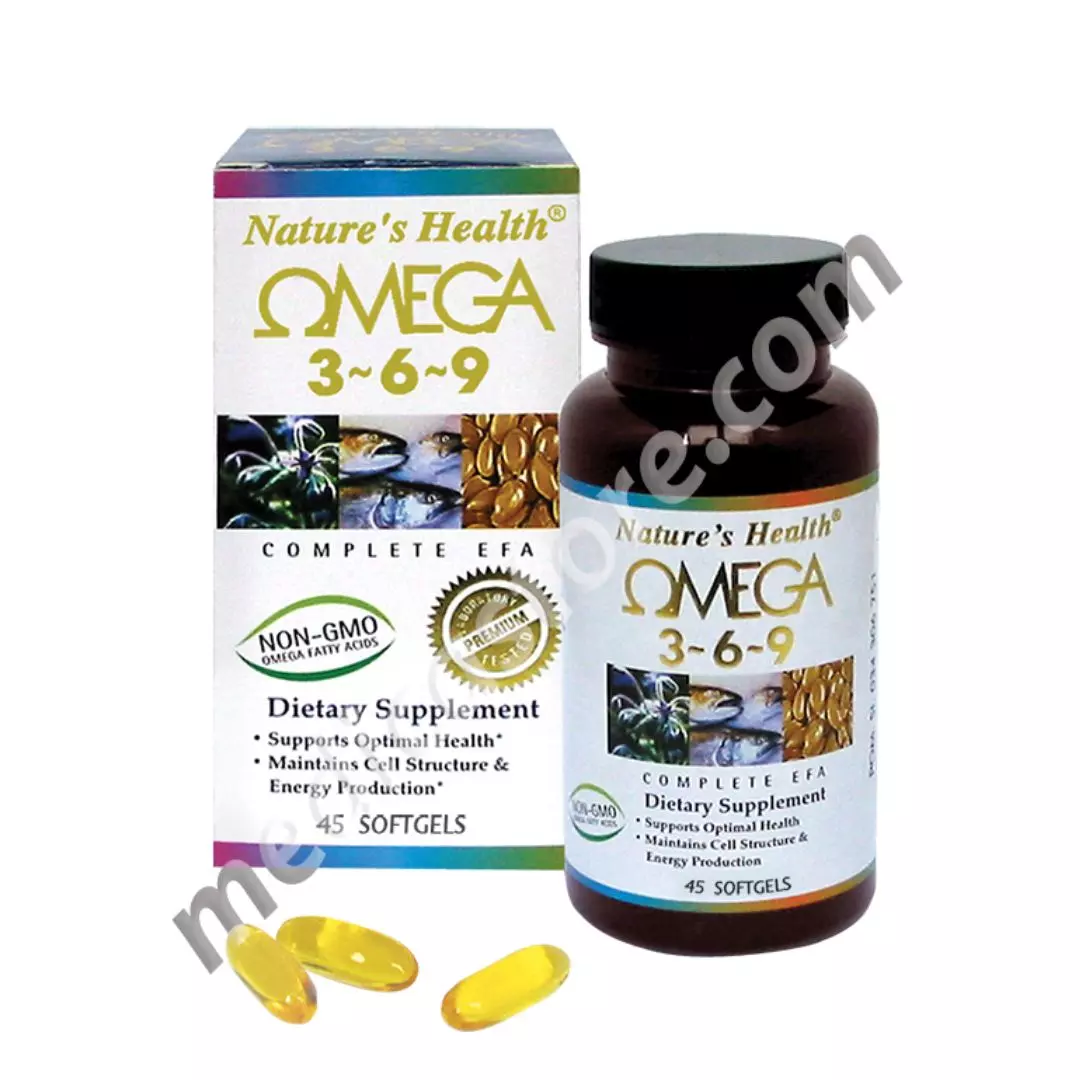 NATURE'S HEALTH OMEGA 3-6-9 45's