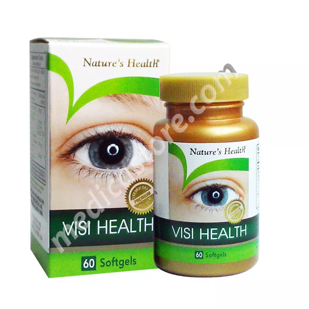 NATURE'S HEALTH VISI HEALTH KAPSUL LUNAK 60'S