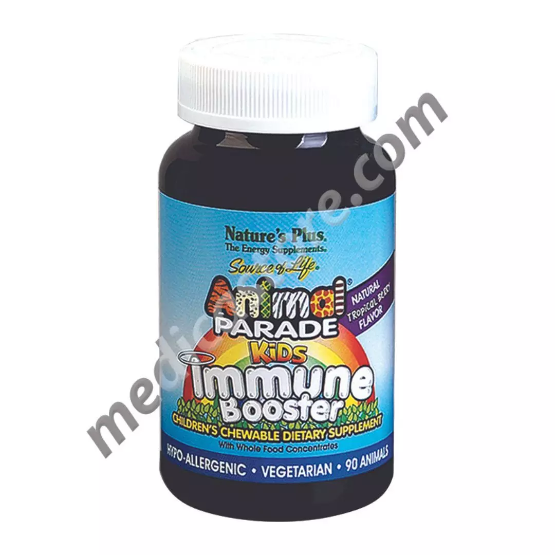 NATURE'S PLUS ANIMAL PARADE KIDS IMMUNE BOOSTER 90'S