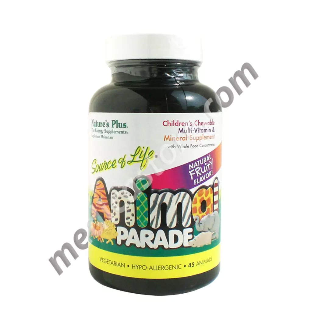 NATURE'S PLUS ANIMAL PARADE TABLET 45'S