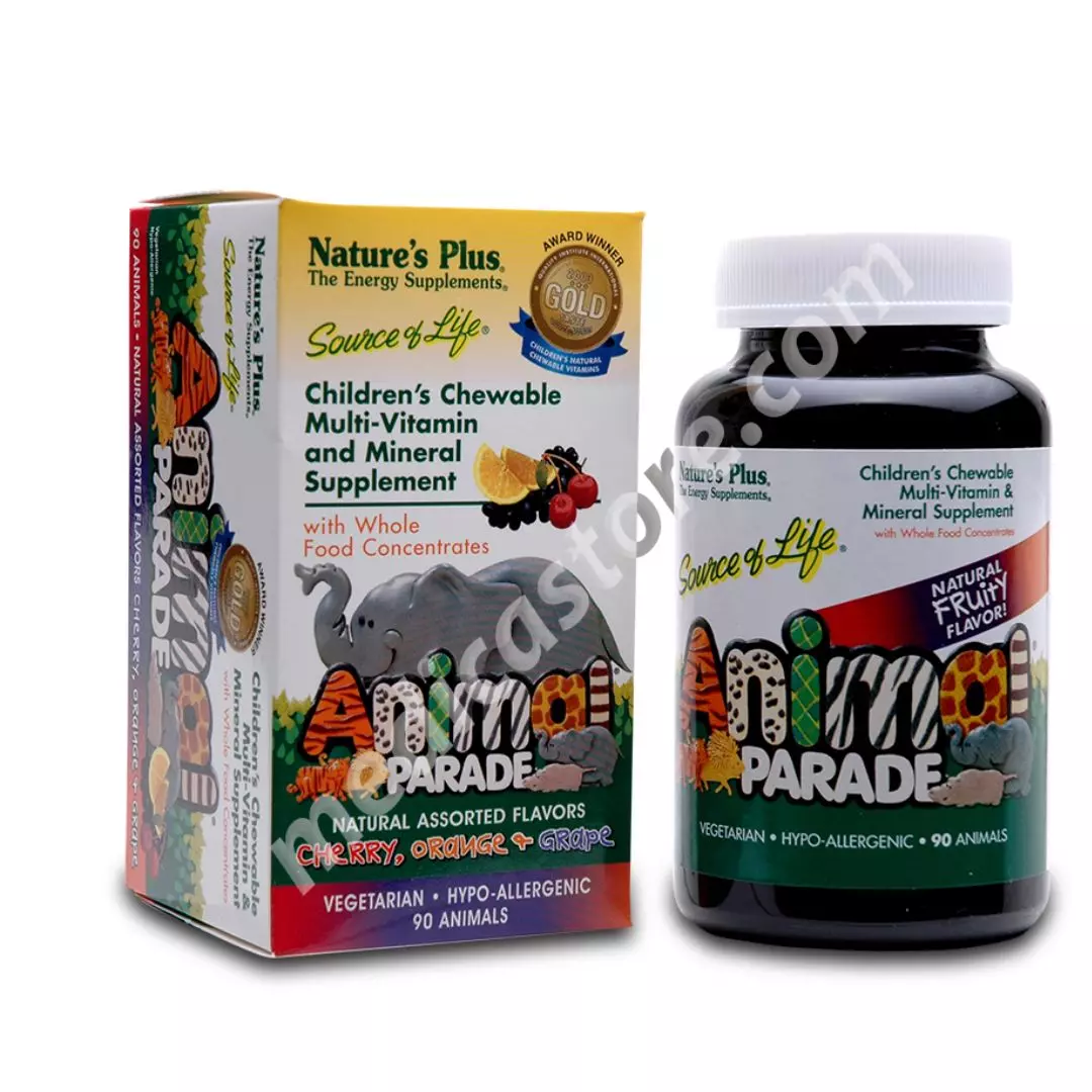 NATURE'S PLUS ANIMAL PARADE TABLET 90'S