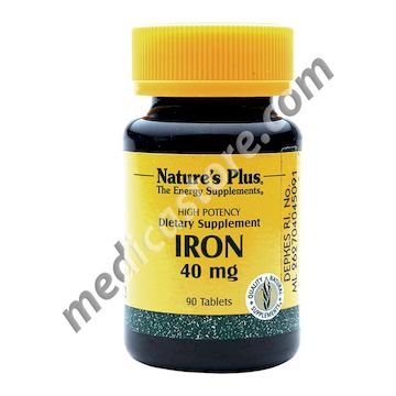 Nature's Plus Iron 90's