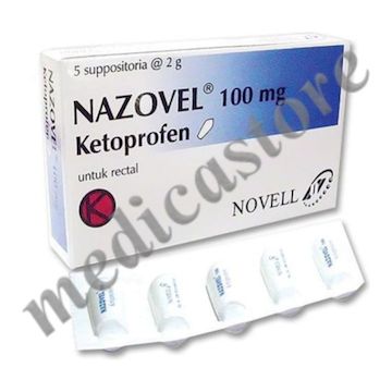 Nazovel 100 MG Suppositoria