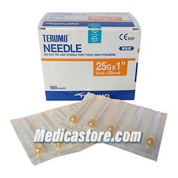 Neolus Terumo Needle 25gx1"