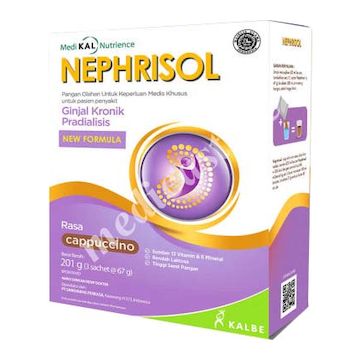 Nephrisol Cappuccino 201 GR (3 Sachet)