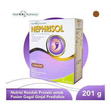 Nephrisol Chocolate 201 GR (3 Sachet @ 67 Gr)
