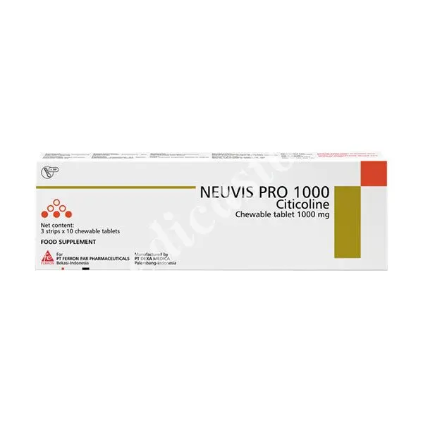 NEUVIS PRO 1000 MG TABLET KUNYAH 30'S