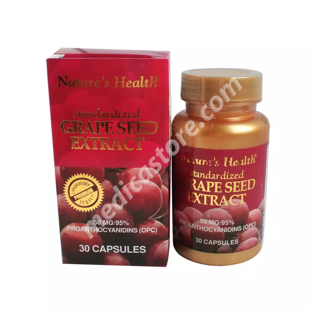 NATURE'S HEALTH GRAPE SEED EXTRACT