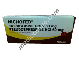 NICHOFED TABLET 2.5/60 MG 30'S
