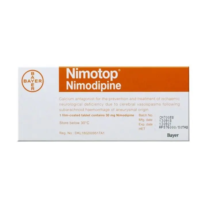 Nimotop 30 mg Tablet