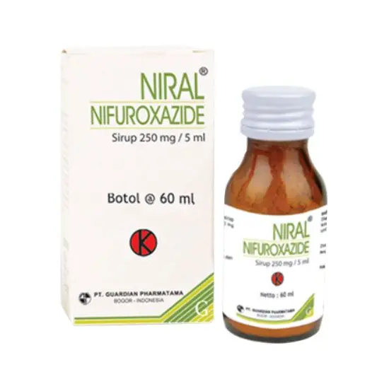 NIRAL SYRUP 250 MG/ 5 ML 60 ML