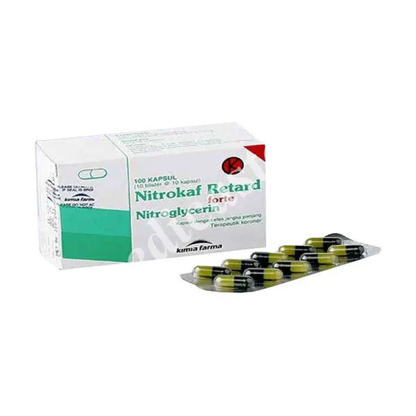 NITROKAF RETARD KAPSUL PELEPASAN LAMBAT 2,5 MG