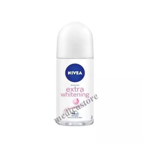 NIVEA ROLL ON EX.WHITE 50ML FE