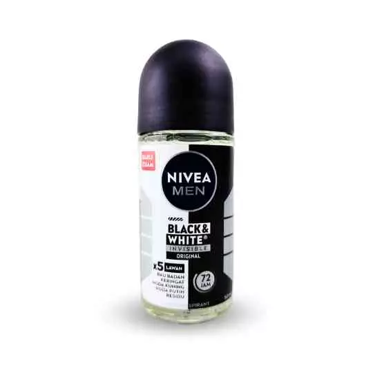 NIVEA MEN ROLL ON BLACK & WHITE INVISIBLE 50 ML