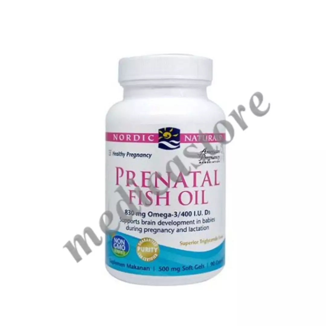 NORDIC NATURALS PRENATAL FISH OIL KAPSUL LUNAK 90'S