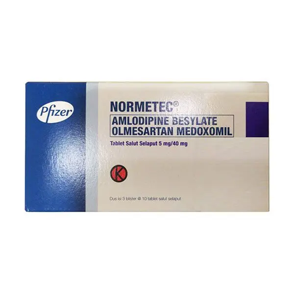 NORMETEC TABLET 5MG/40MG