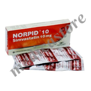 Norpid Tablet Salut Selaput 10 MG