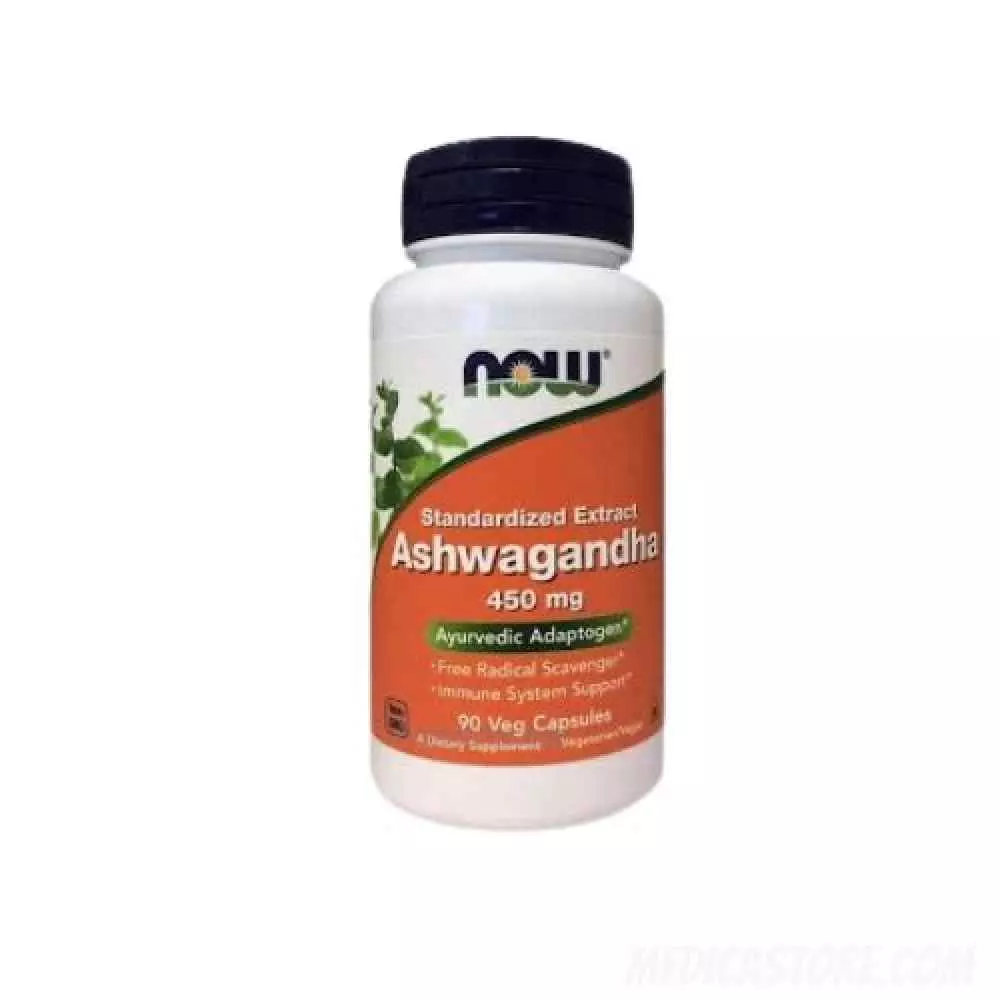  NOW Standardized Extract Ashwagandha 450 mg Kapsul 90's